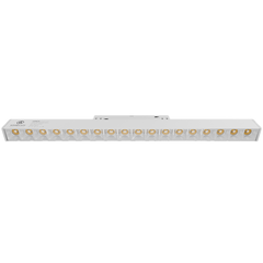 Đèn chiếu rọi gắn ray nam châm cao cấp Kinglux-18W, vỏ trắng