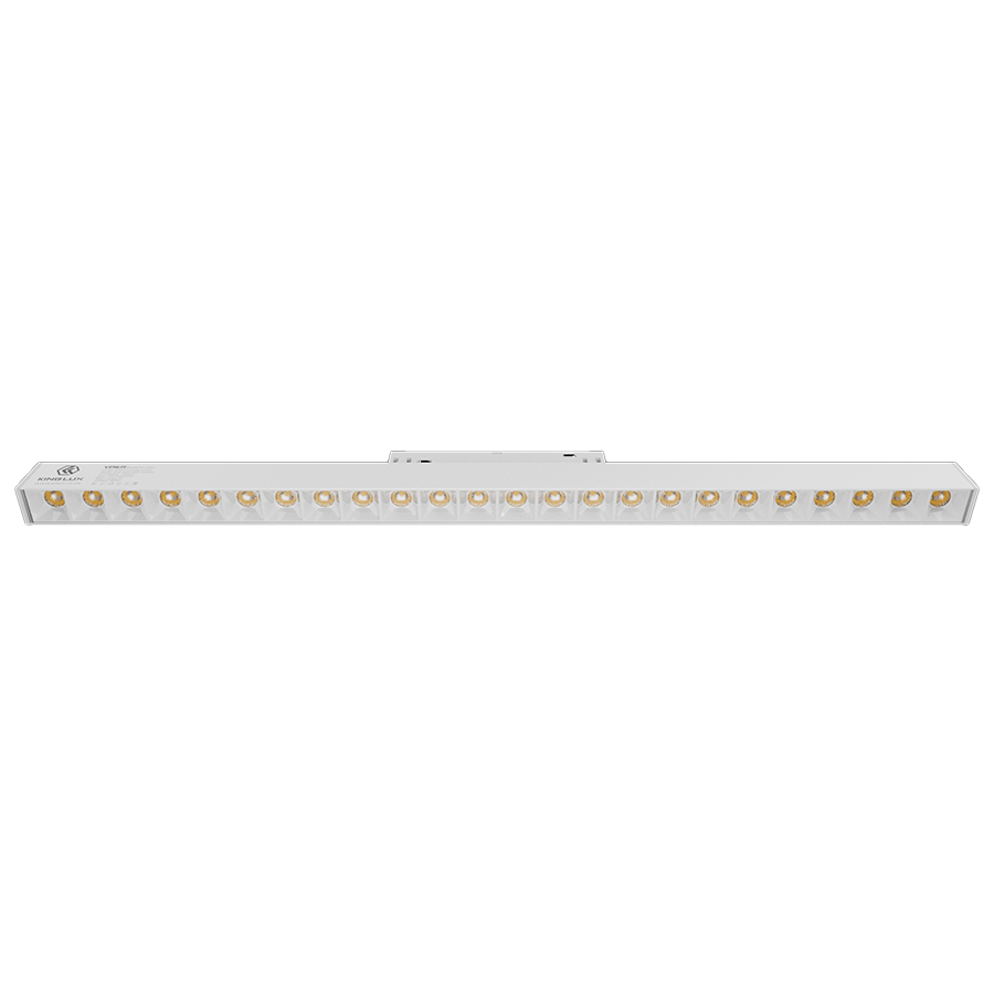 Đèn chiếu rọi gắn ray nam châm cao cấp Kinglux-24W, vỏ trắng