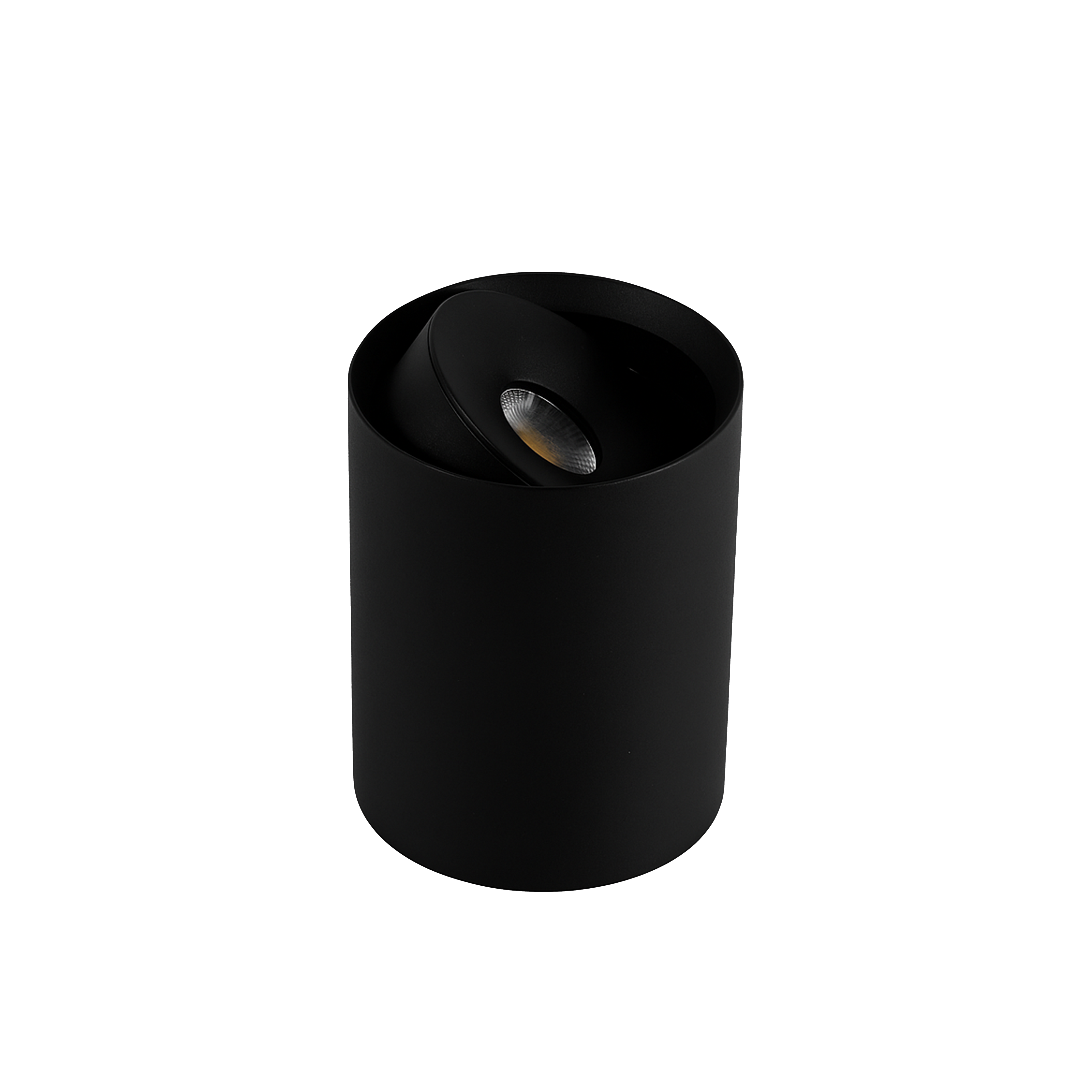 Đèn Bơ rọi xoay 12W, Đen nhám