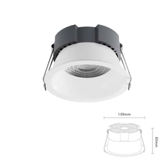 Đèn downlight tán quang chống chói 24W, đơn sắc