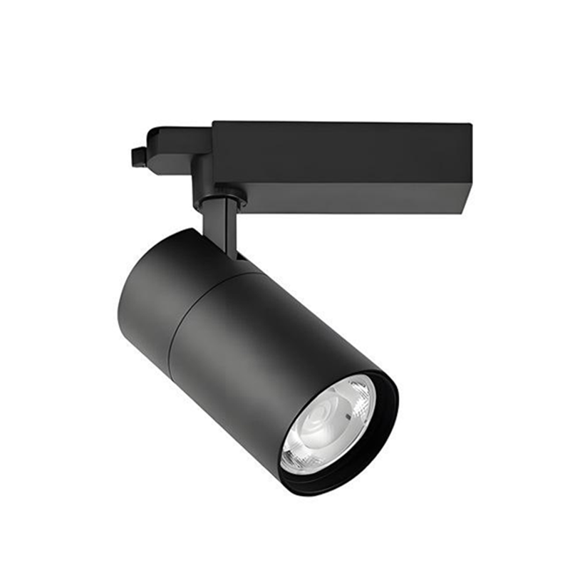 Đèn chiếu rọi ray 30W, Màu đen