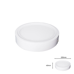 Đèn ốp trần Moon Series 24W vỏ trắng