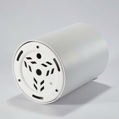 Đèn bơ chiếu rọi 10W, vỏ trắng, ánh sáng đơn sắc