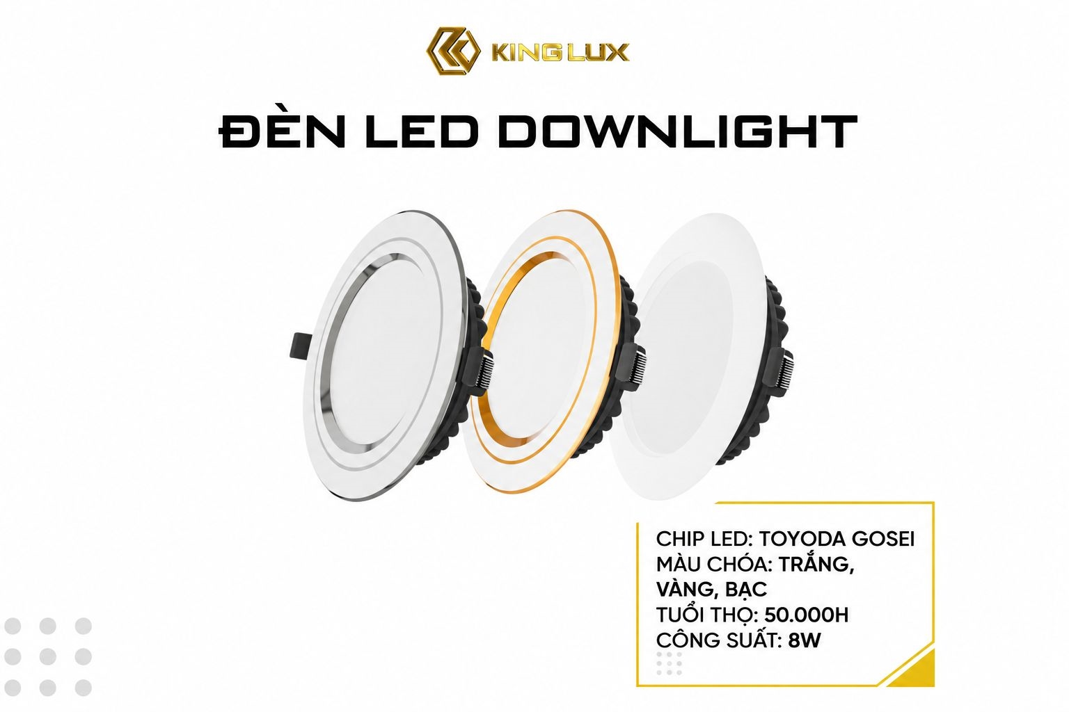 Đèn downlight cao cấp là gì? Ưu điểm và cách chọn
