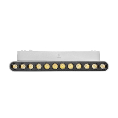 Đèn chiếu rọi gập ray siêu mỏng 3000k 12W Trắng