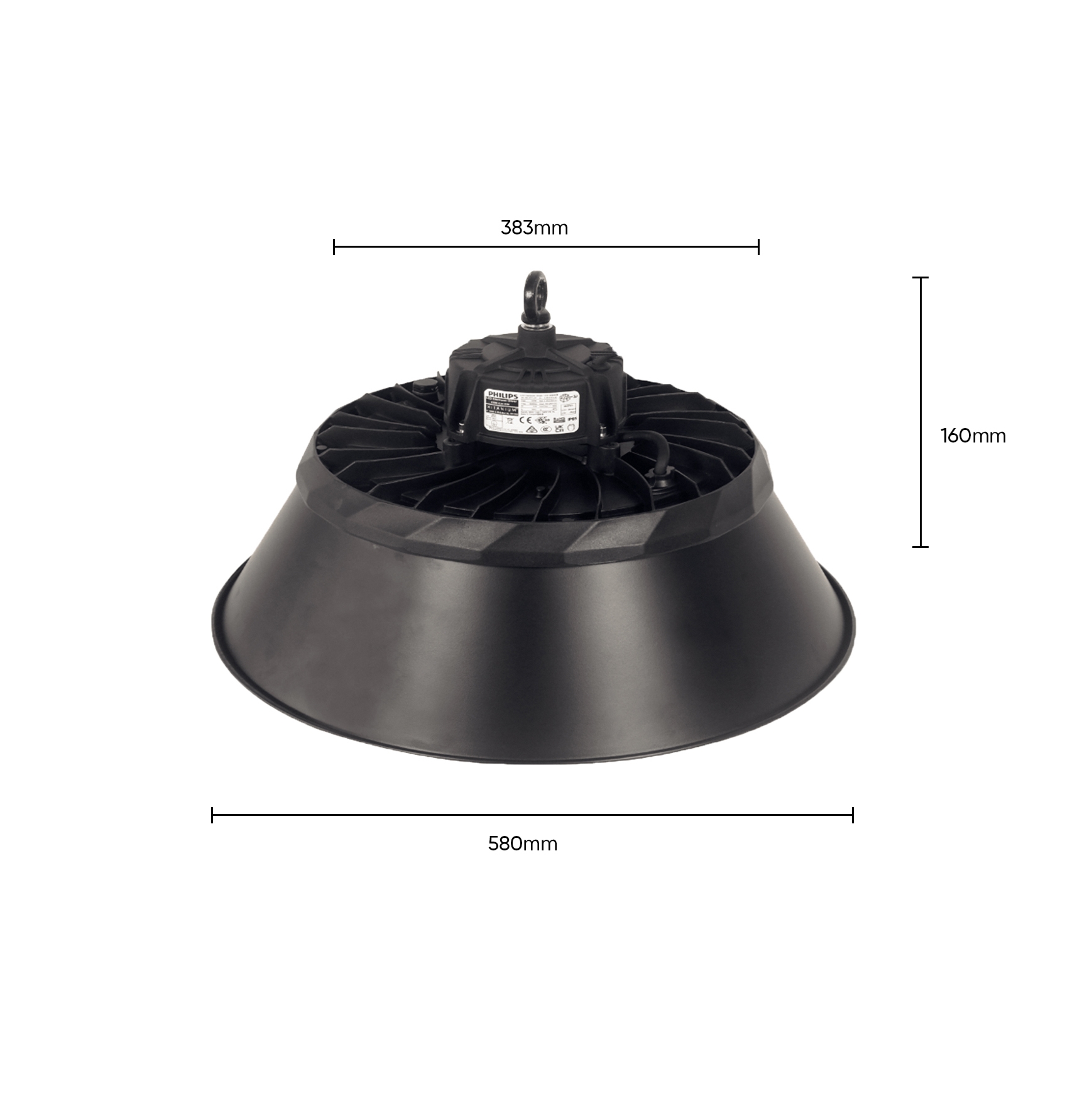 Đèn UFO-HBG 240W, có chóa